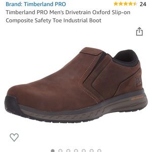Timberland Pro Composite Toe Work Shoe
